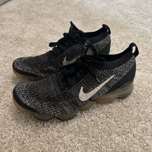 Nike Black and Gray Vapormax